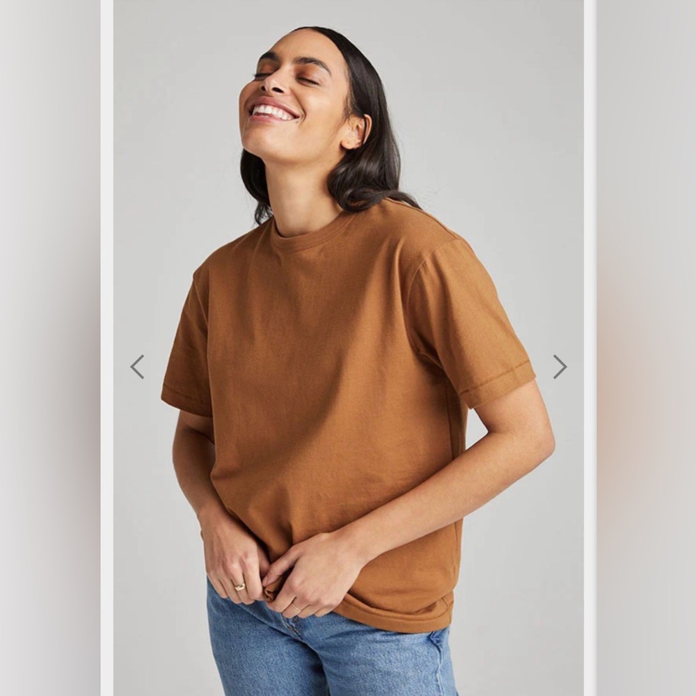 Richer Poorer Weighted Tee - Woodgrain